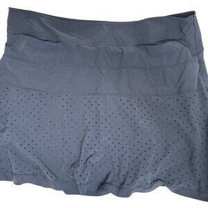 Chase54 Womens Golf Skort Perforated Black 14